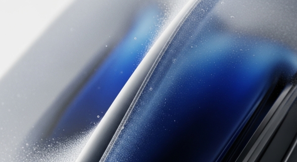 A vibrant abstract composition features layered surfaces, transitioning from stark white to deep sapphire blue gradients. Fine particulate matter and luminous bubbles adorn these planes, evoking a secure data stream within a decentralized network. A prominent light gray structural element bisects the view, symbolizing a protocol layer or blockchain architecture. The blue depths suggest vast liquidity pools or complex smart contract logic. This visual metaphor encapsulates the intricate tokenomics and encryption vital for digital asset security and transaction finality across a robust distributed ledger system, reflecting advanced Web3 infrastructure.